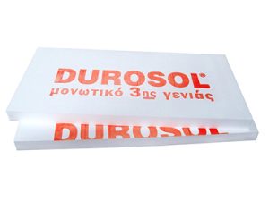 Durosol Μονωτικό Υλικό 3ης γενιάς για εξωτερική θερμομόνωση και θερμομόνωση ταράτσας